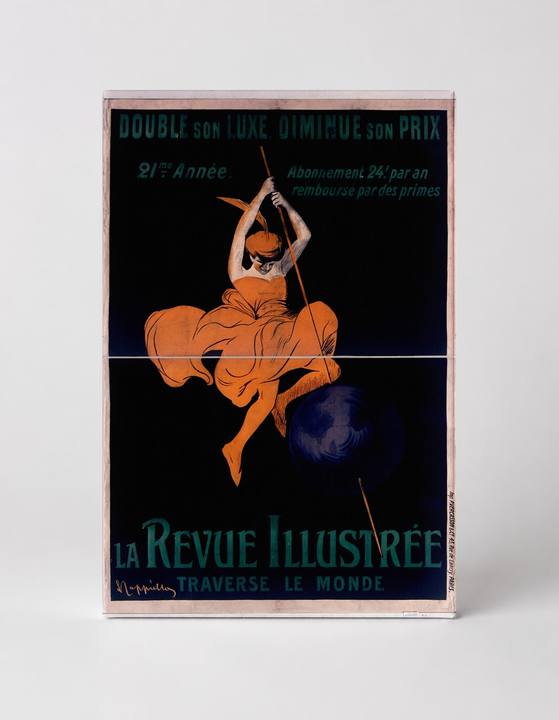 La Revue Illustrée 1897 - Belle Époque French Magazine Vintage Poster Wall Art