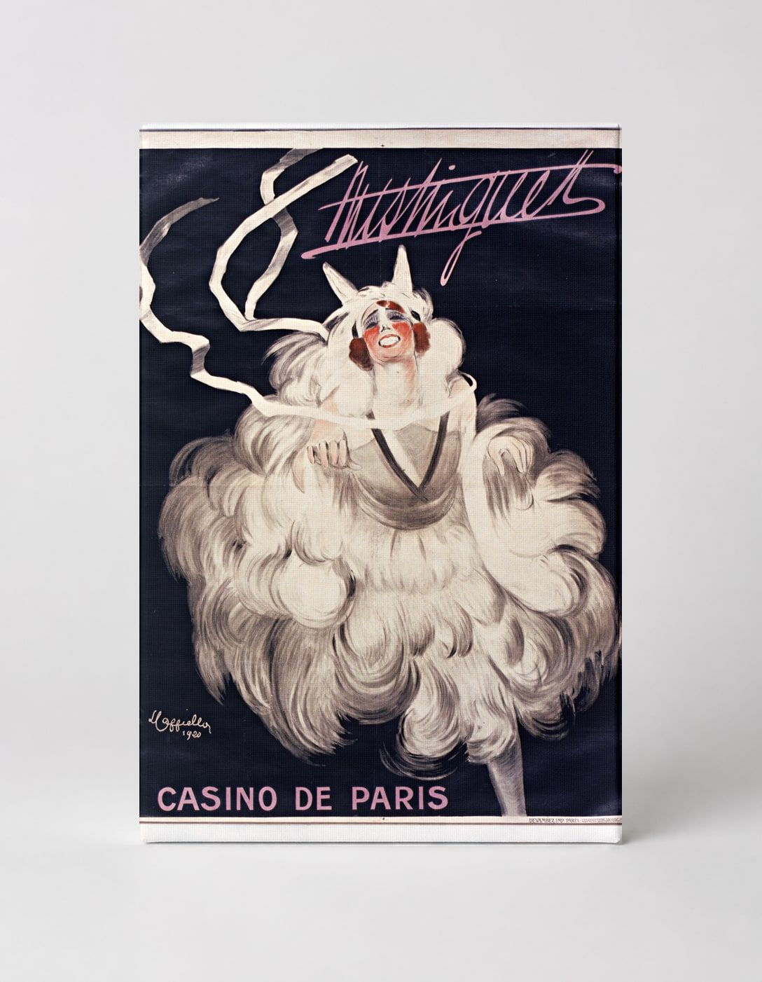 Mistinguett Casino de Paris 1920s - Belle Époque Vintage Poster Wall Art