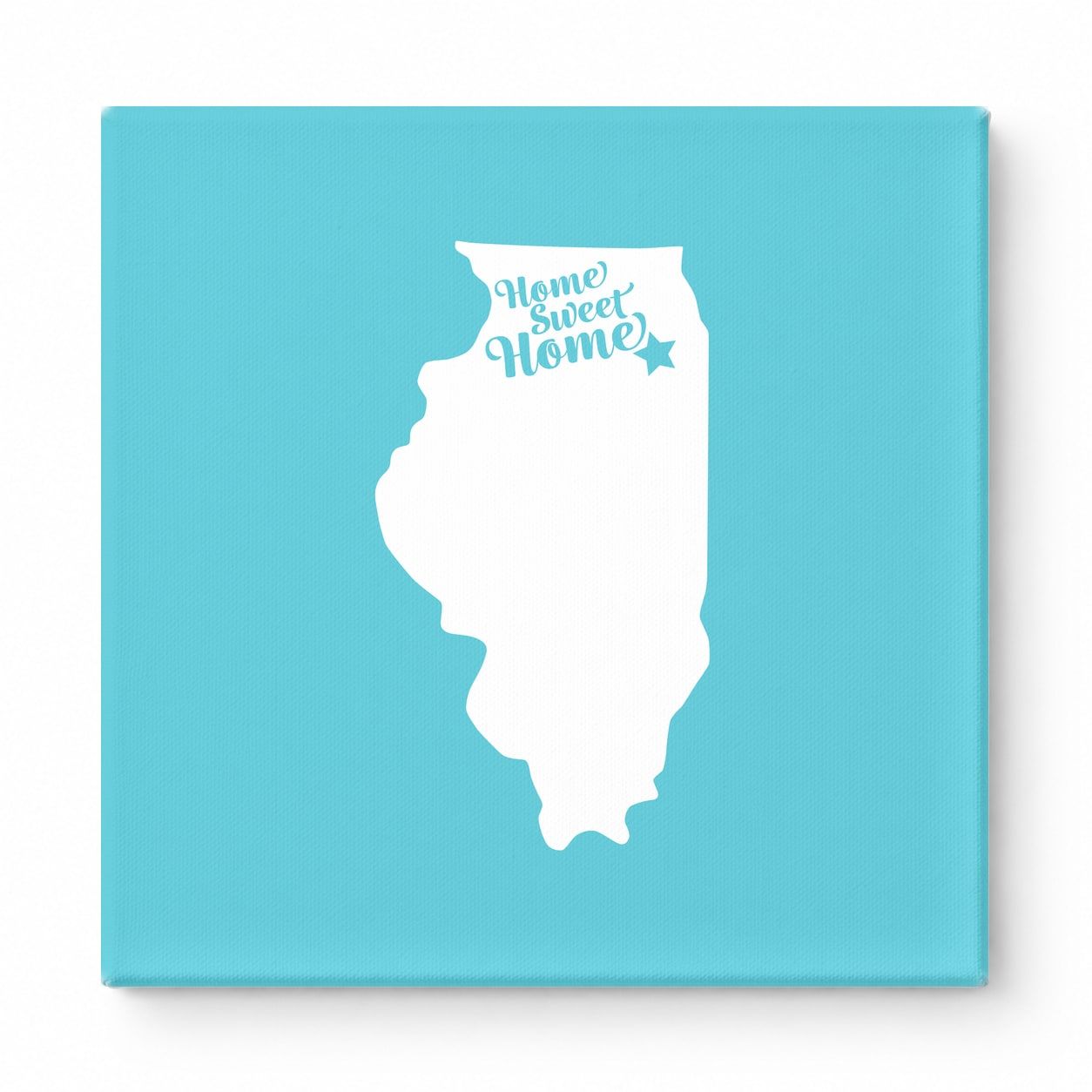 Home Sweet Aurora — Illinois State Silhouette
