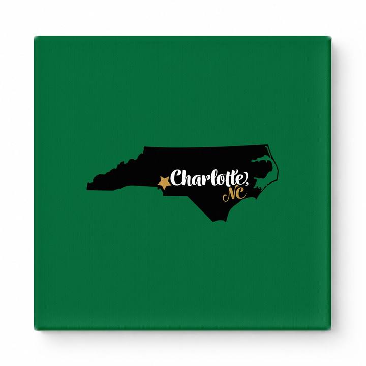 Home Sweet Charlotte — North Carolina State Silhouette
