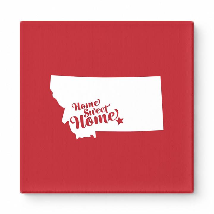 Home Sweet Home — Montana State Silhouette