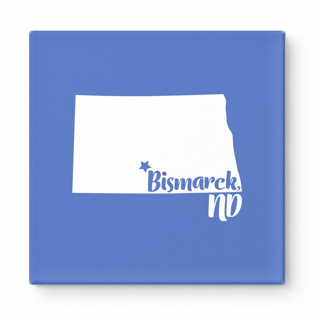 Home Sweet Bismarck — North Dakota State Silhouette