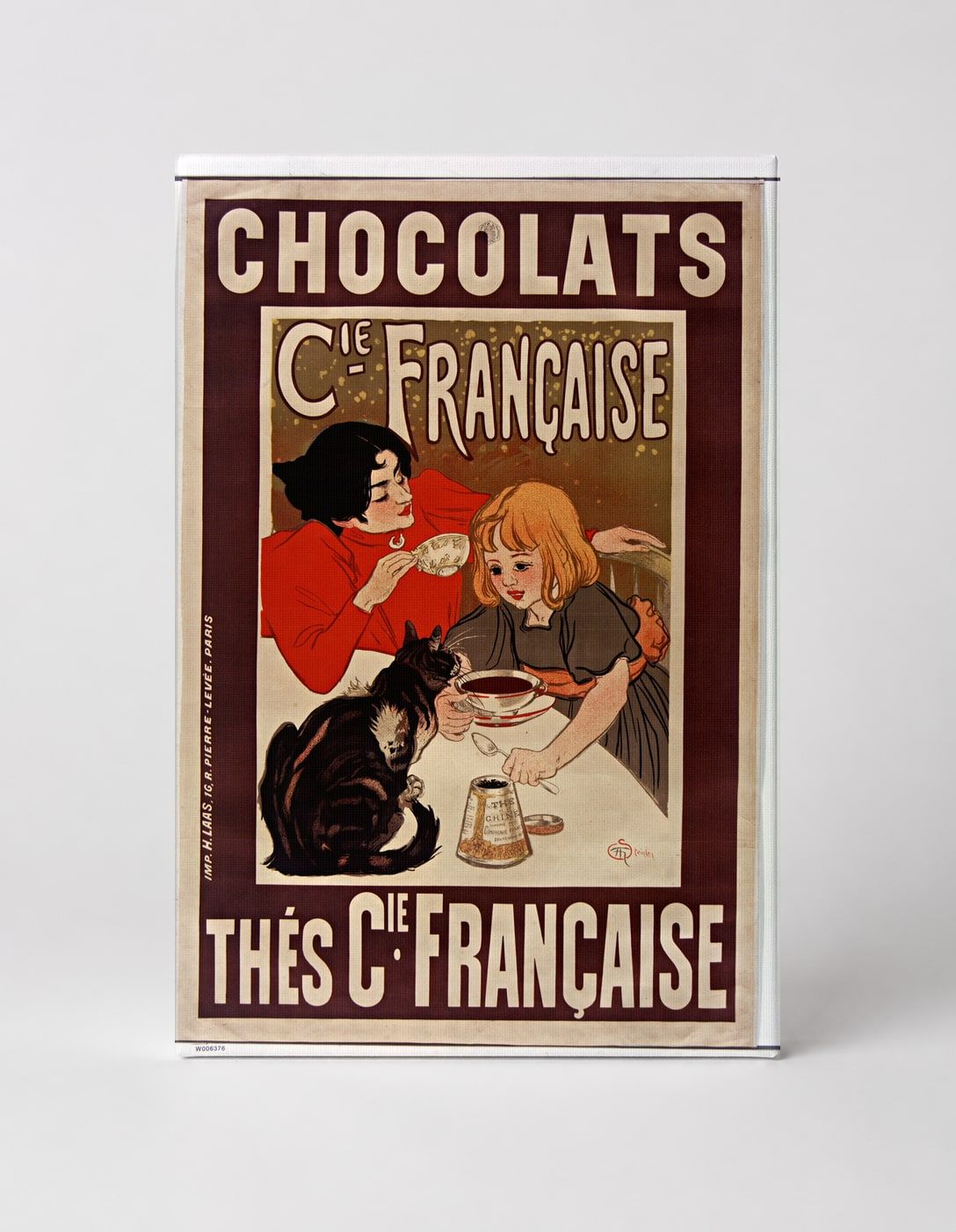 Chocolats Cie Française 1890s - Belle Époque Vintage Poster Wall Art