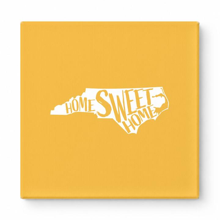 HOME SWEET HOME — North Carolina State Silhouette