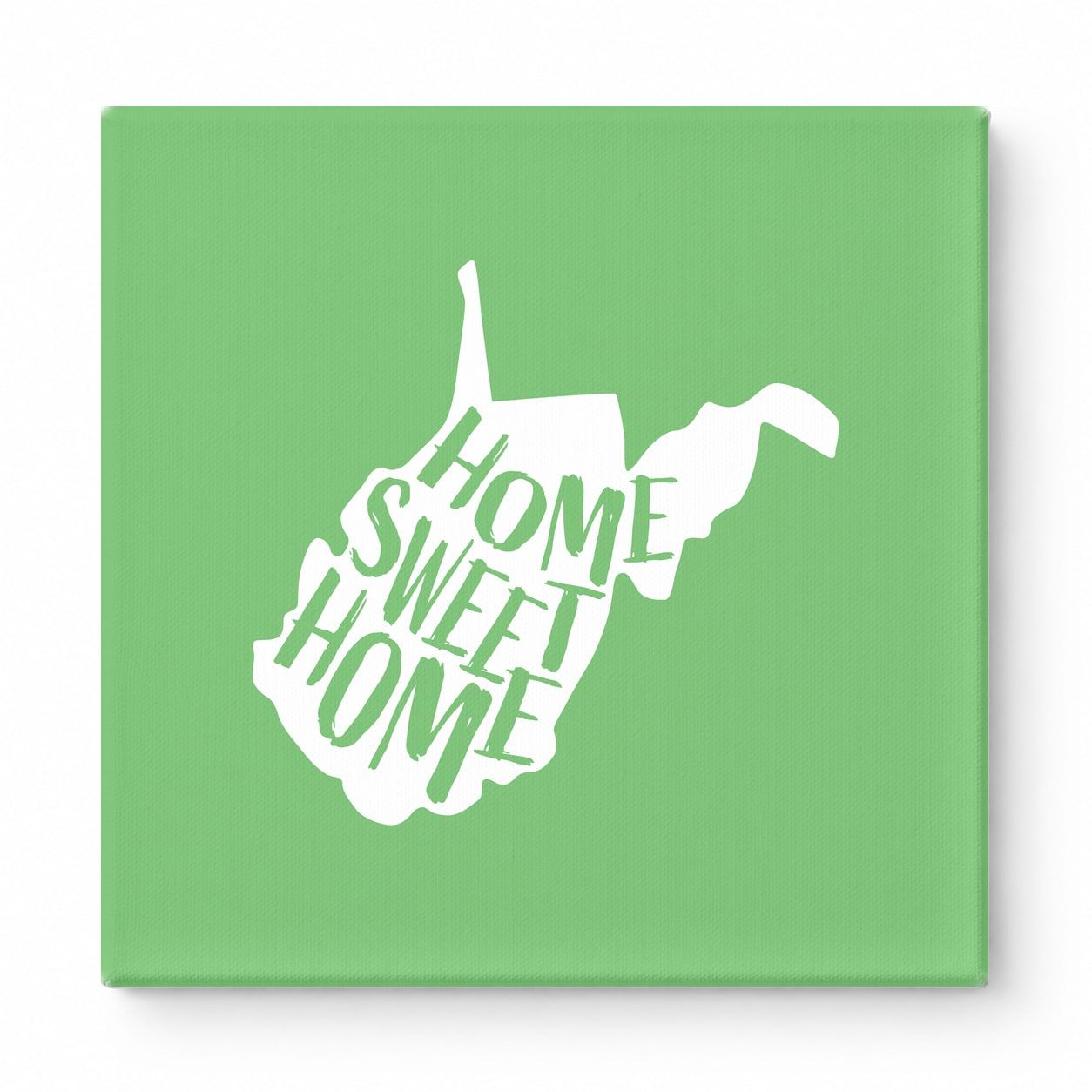 HOME SWEET HOME — West Virginia State Silhouette