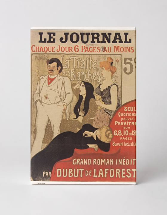 Le Journal La Traite des Blanches 1899 – Belle Époque Vintage Poster Wall Art