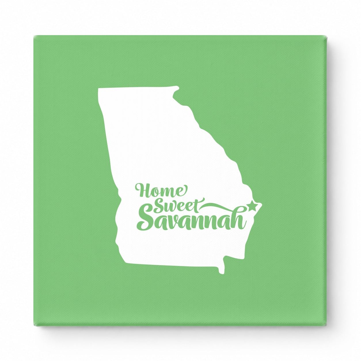 Home Sweet Savannah — Georgia State Silhouette