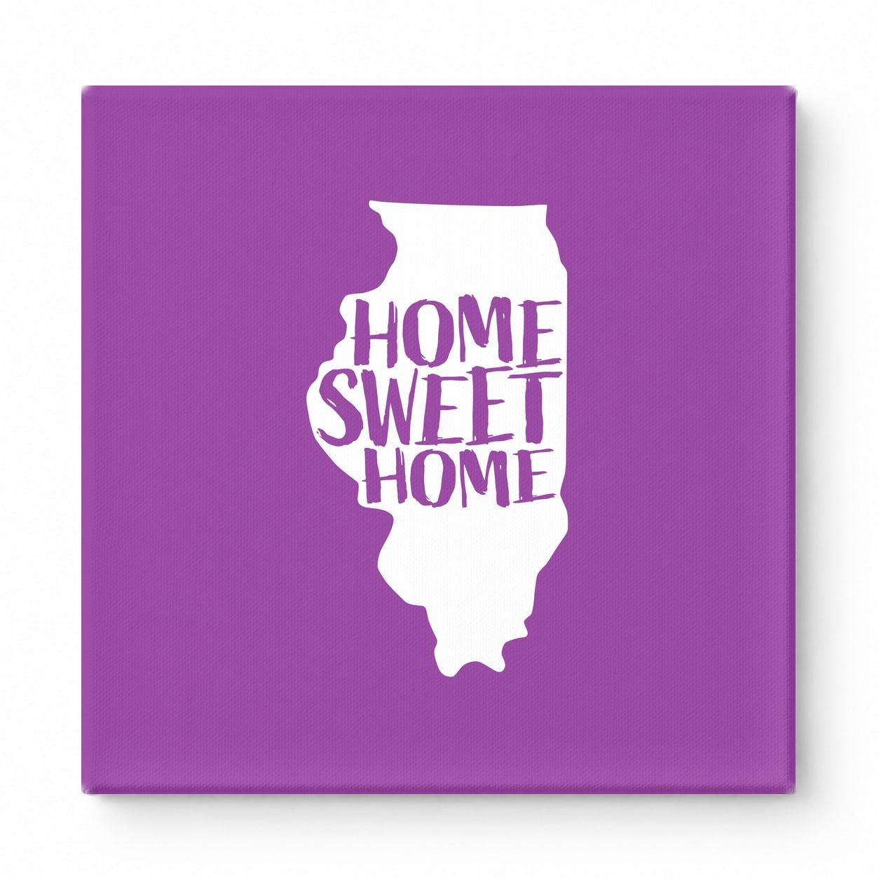HOME SWEET HOME — Illinois State Silhouette