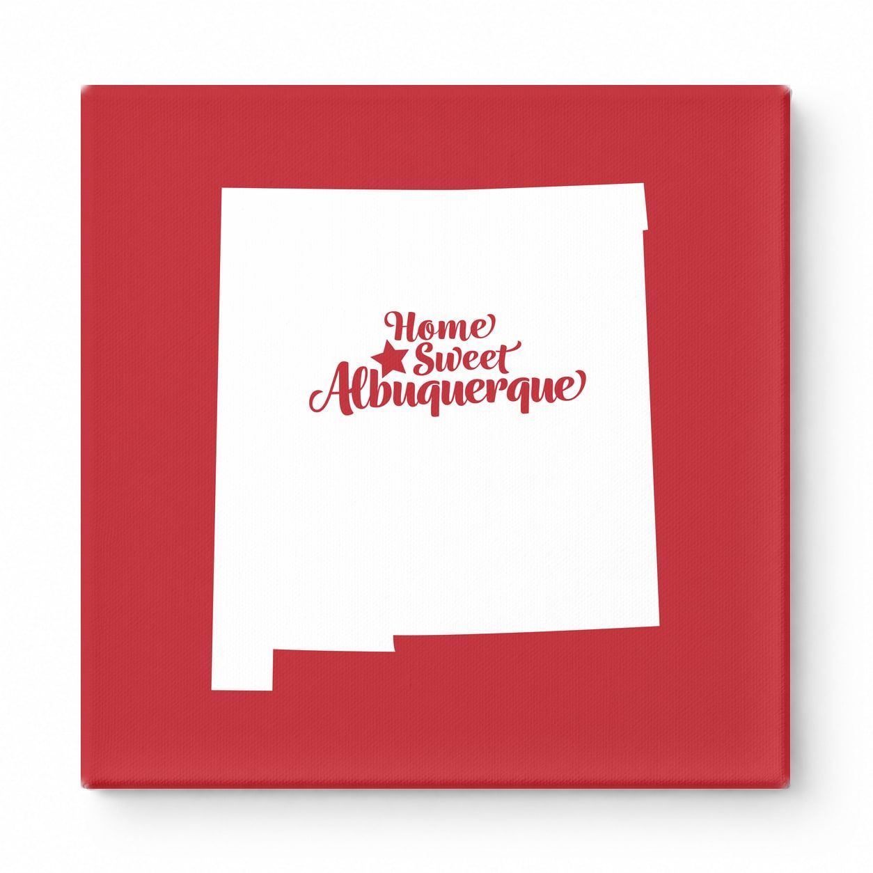 Home Sweet Albuquerque — New Mexico State Silhouette