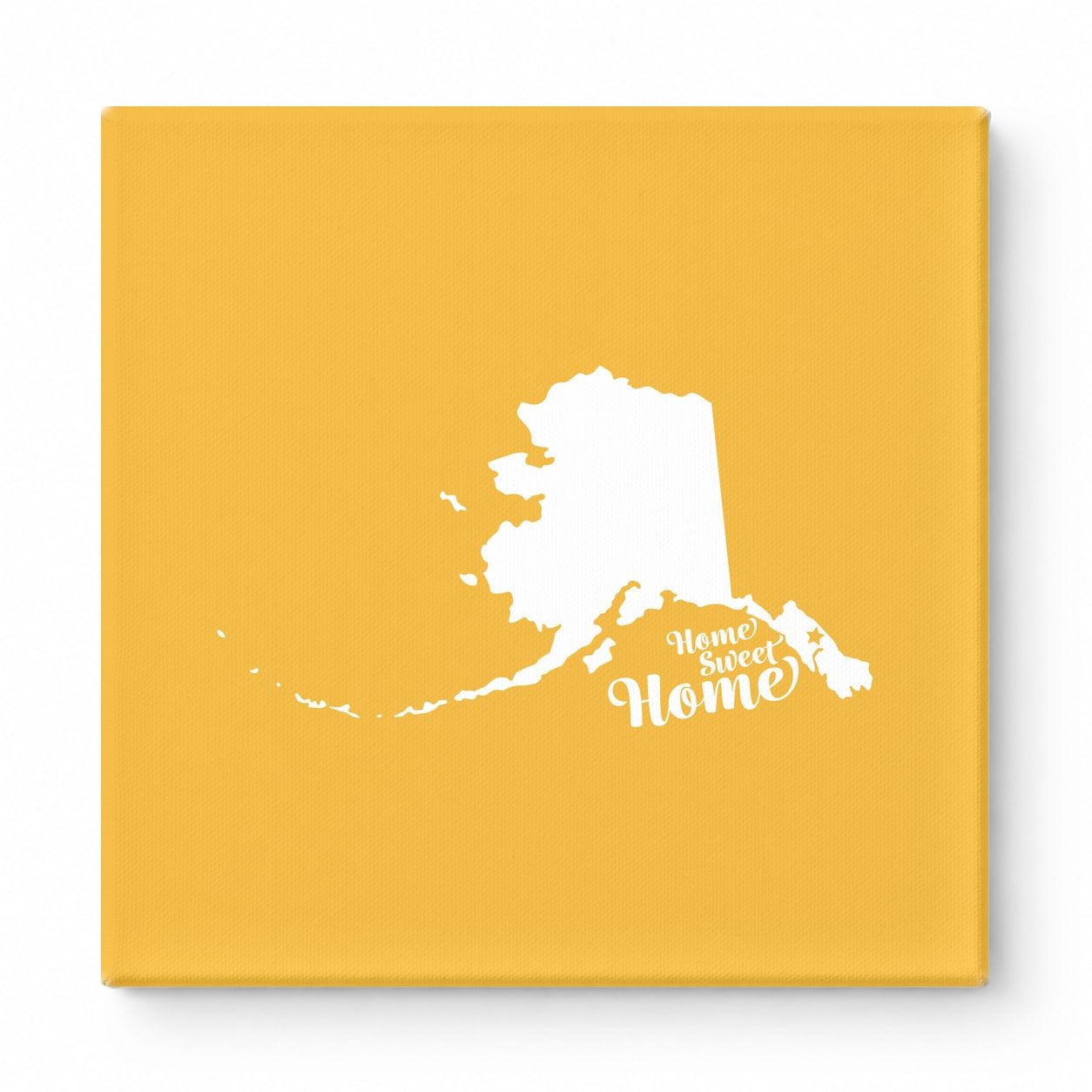 Home Sweet Home — Alaska State Silhouette