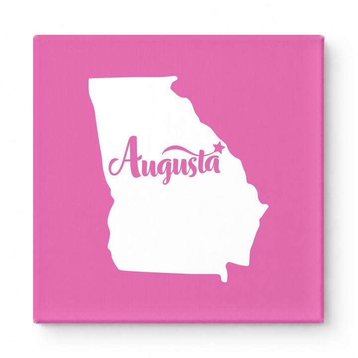 Home Sweet Augusta — Georgia State Silhouette