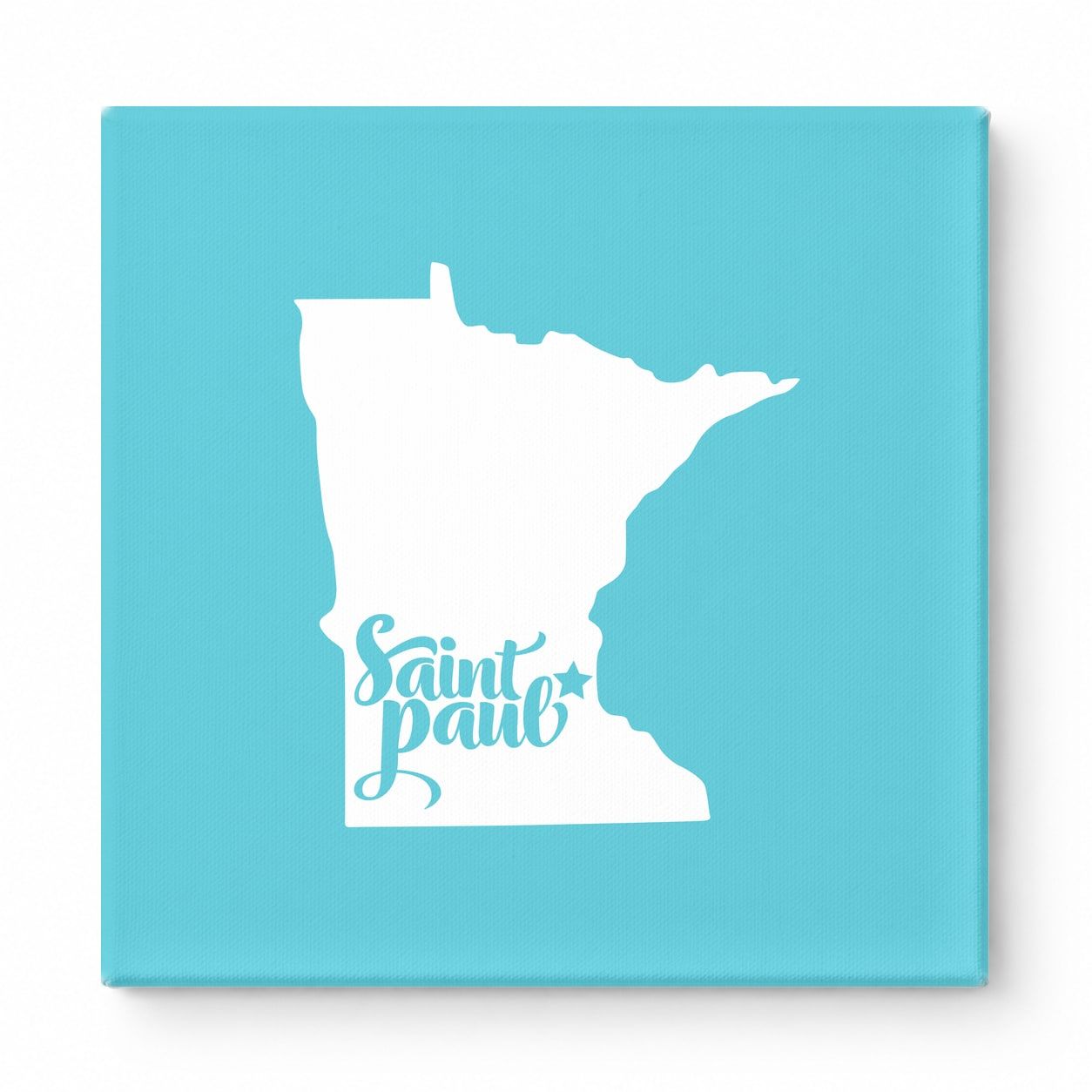 Home Sweet Saint Paul — Minnesota State Silhouette