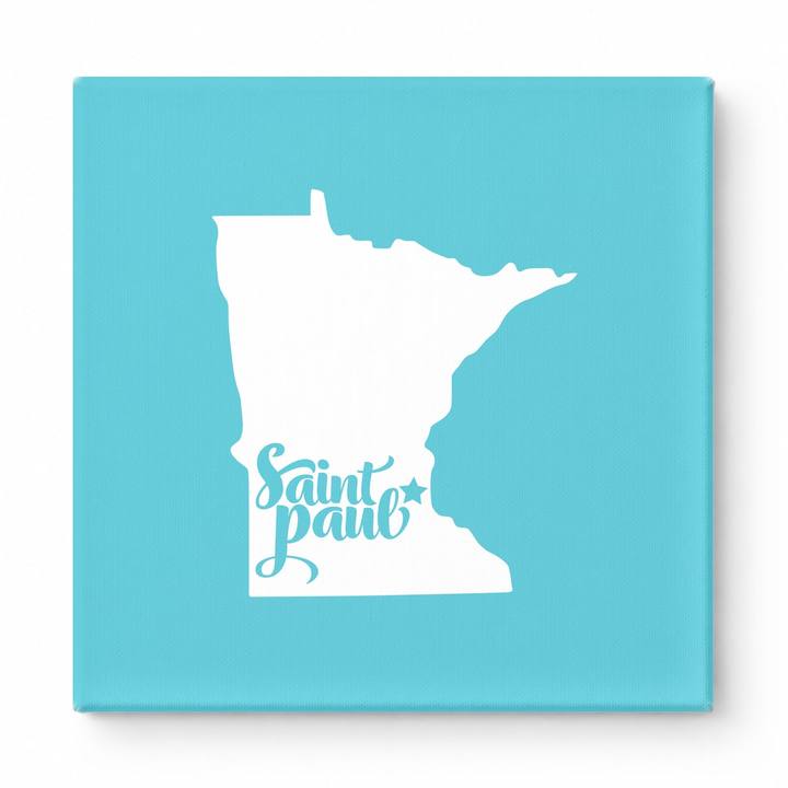 Home Sweet Saint Paul — Minnesota State Silhouette
