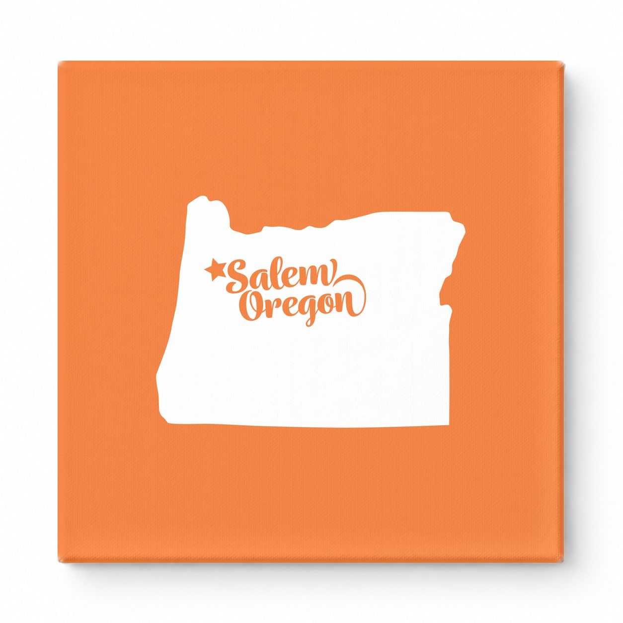 Home Sweet Salem — Oregon State Silhouette