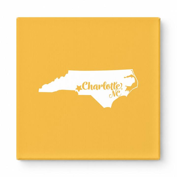 Home Sweet Charlotte — North Carolina State Silhouette