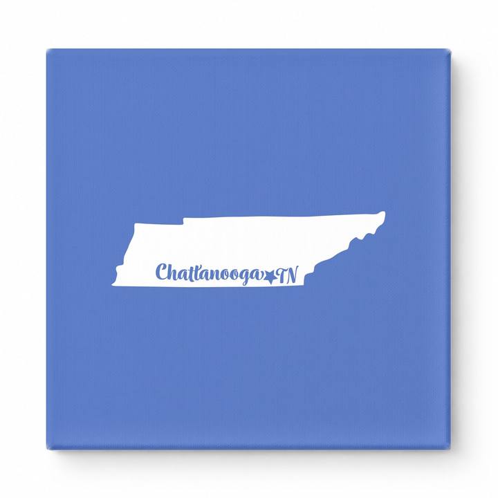 Home Sweet Chattanooga — Tennessee State Silhouette