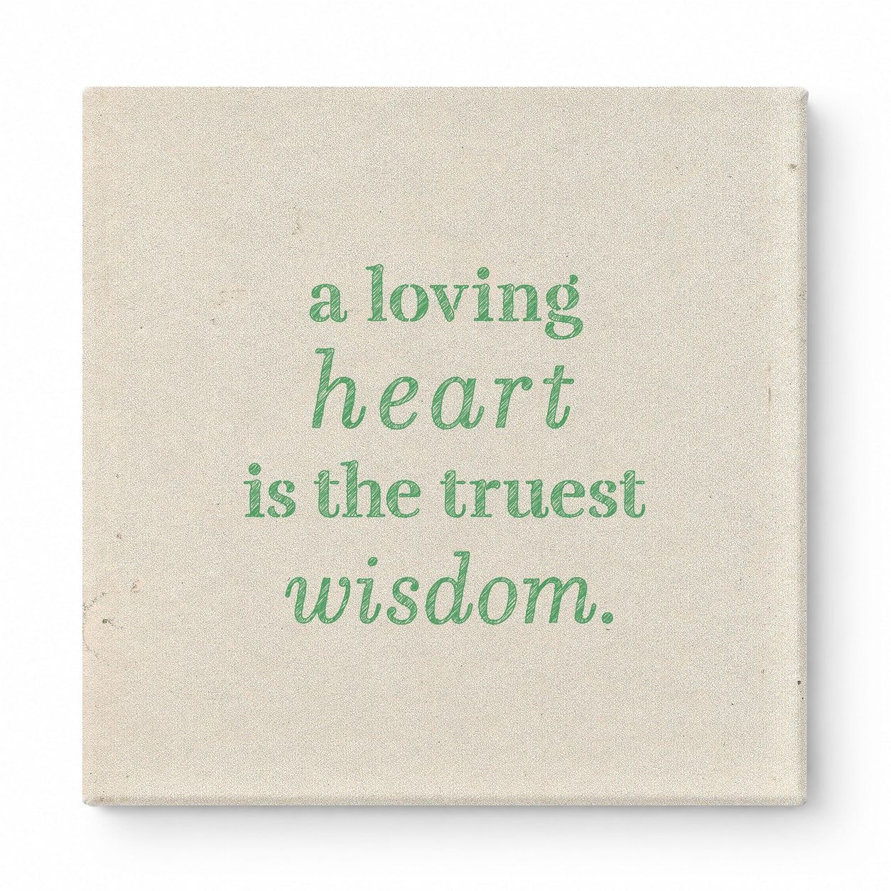 A Loving Heart Is the Truest Wisdom — Geometric Low-Poly