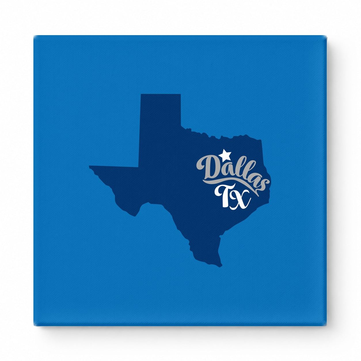 Home Sweet Dallas — Texas State Silhouette