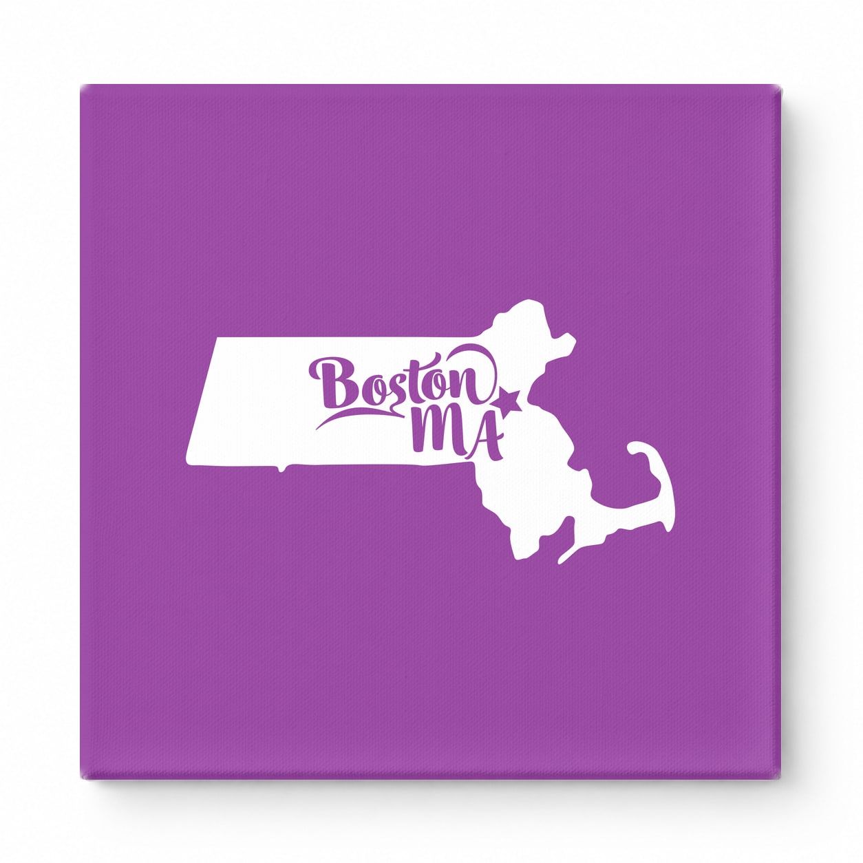 Home Sweet Boston — Massachusetts State Silhouette
