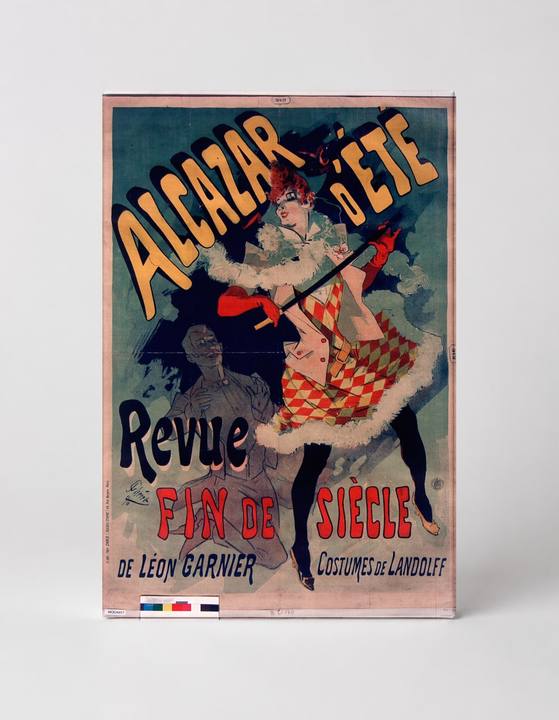 Alcazar d'Été Revue Fin de Siècle 1890s - Belle Époque Vintage Poster Wall Art