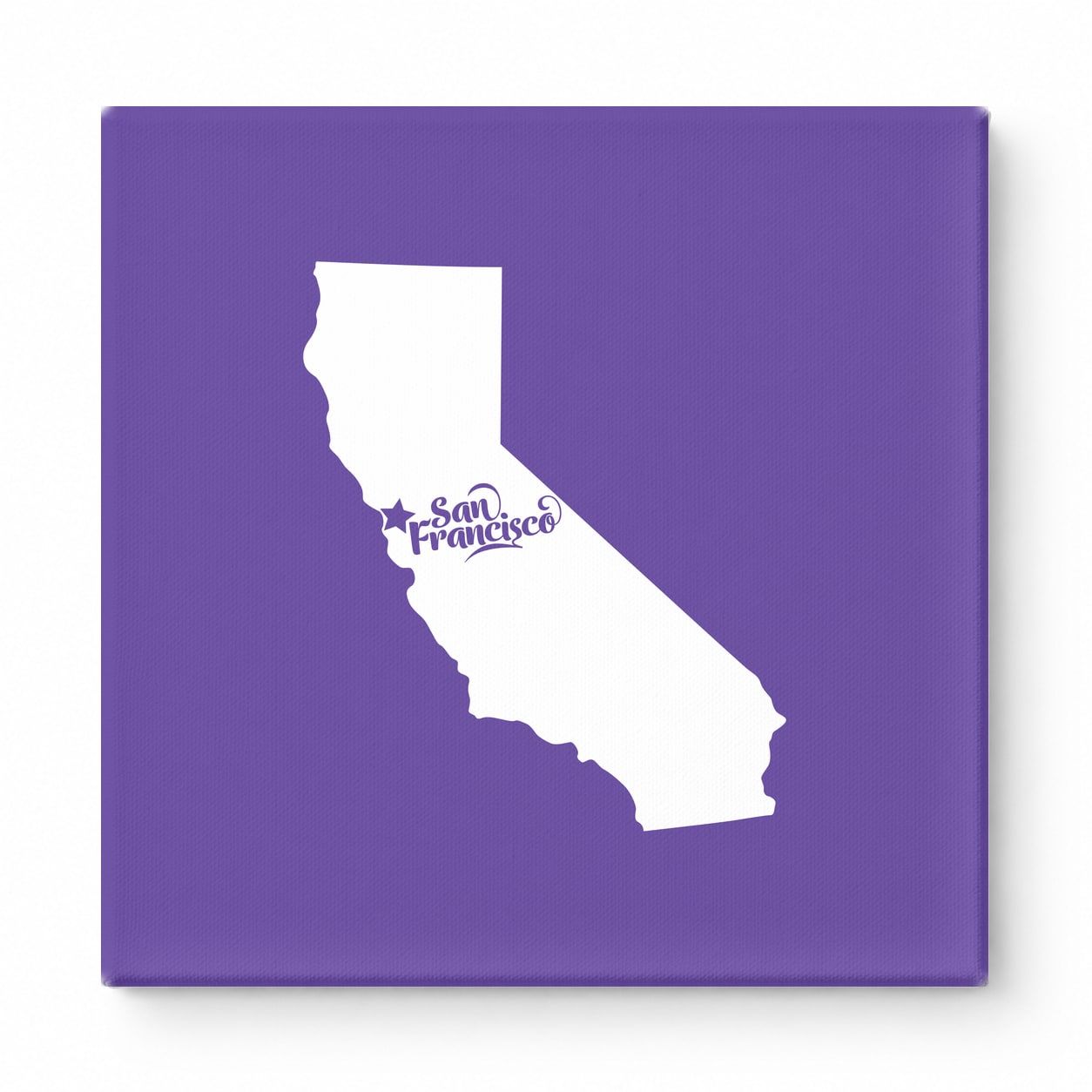 Home Sweet San Francisco — California State Silhouette