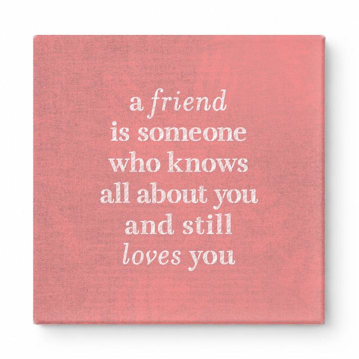 A Friend Is Someone Who Knows All About You and Still Loves You — Geometric Low-Poly