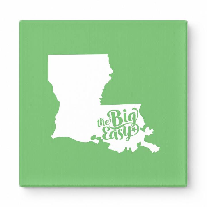 Home Sweet New Orleans — Louisiana State Silhouette