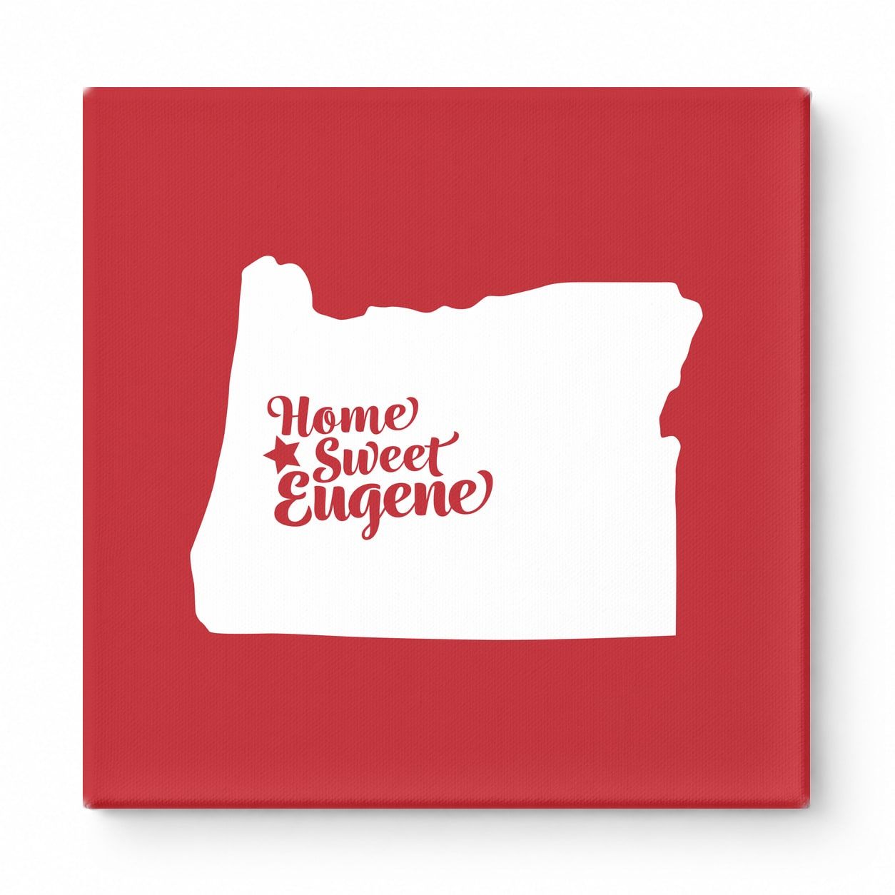Home Sweet Eugene — Oregon State Silhouette