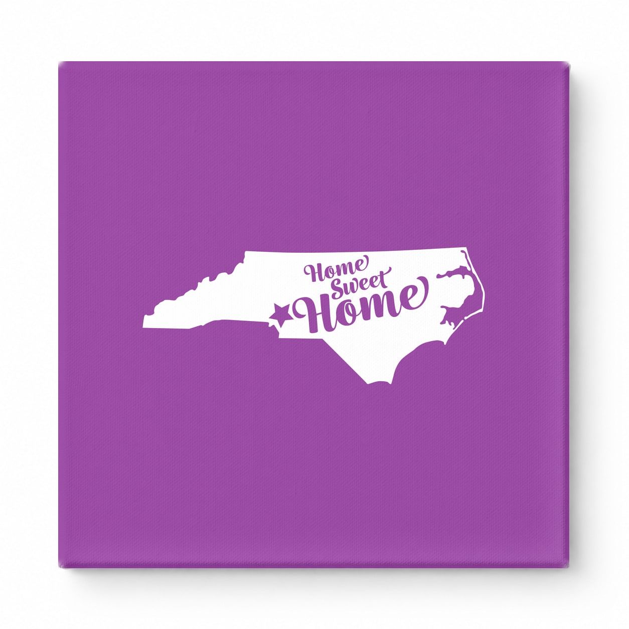 Home Sweet Home — North Carolina State Silhouette