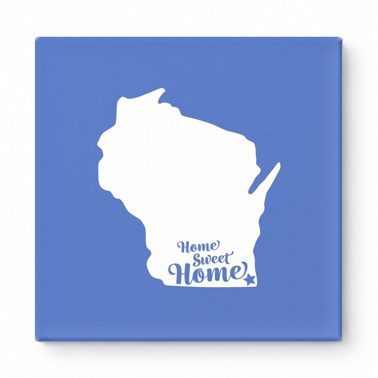 Home Sweet Milwaukee — Wisconsin State Silhouette