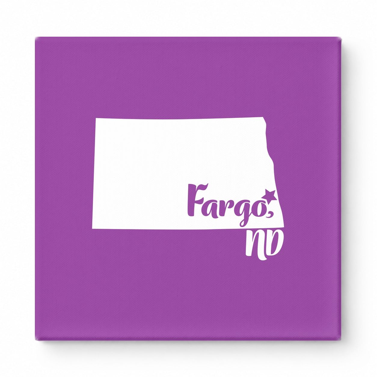 Home Sweet Fargo — North Dakota State Silhouette
