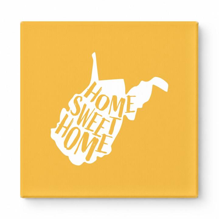 HOME SWEET HOME — West Virginia State Silhouette