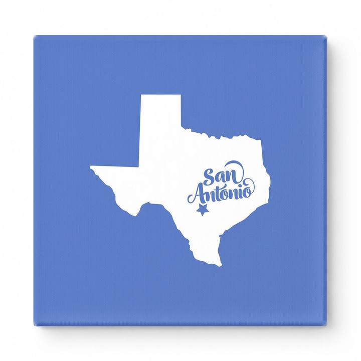 Home Sweet San Antonio — Texas State Silhouette