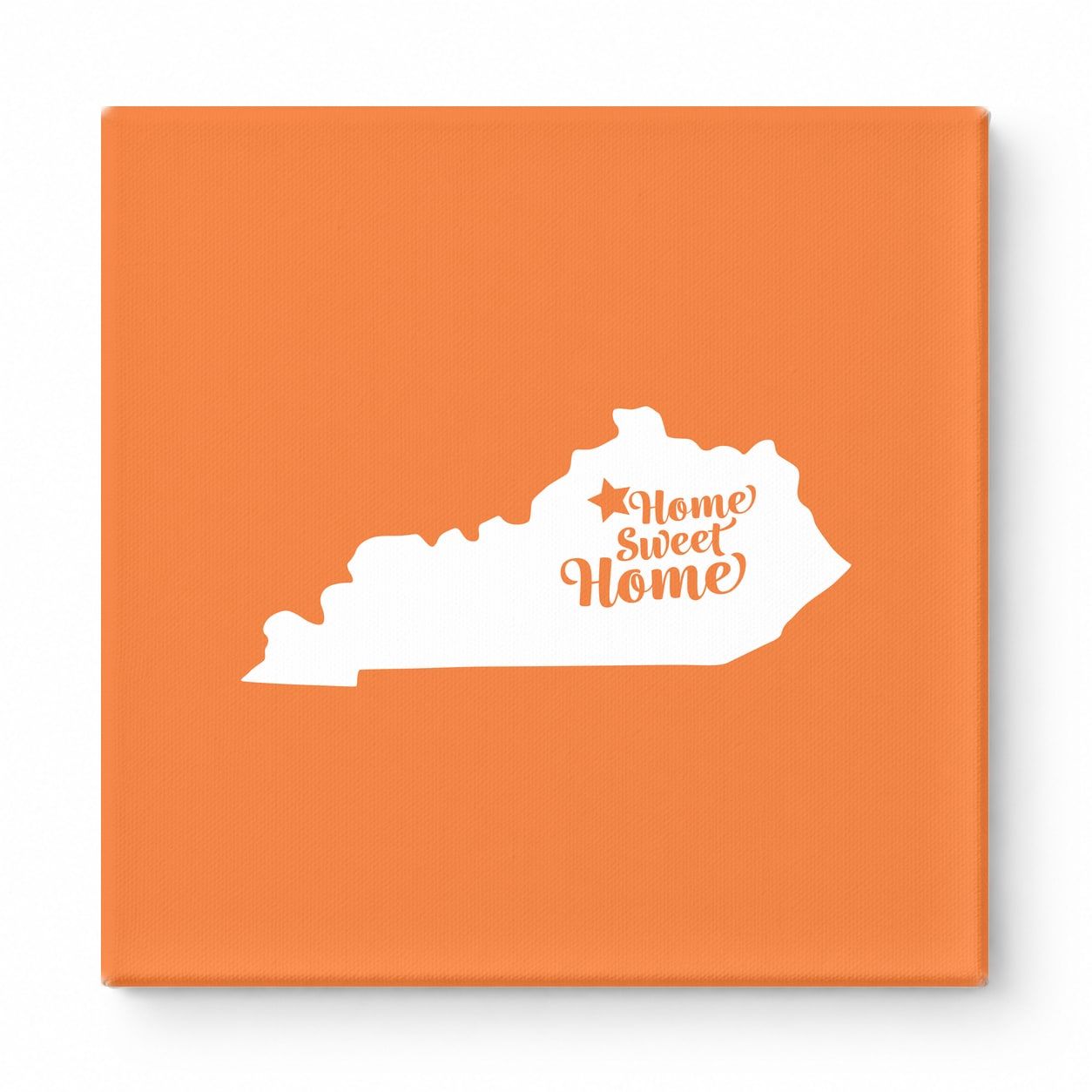 Home Sweet Frankfort — Kentucky State Silhouette