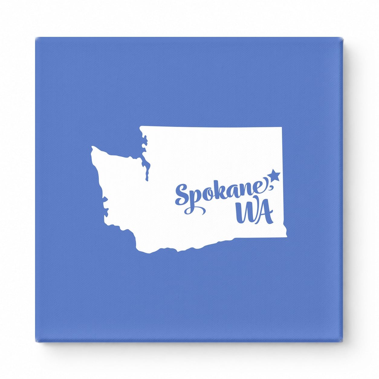 Home Sweet Spokane — Washington State Silhouette
