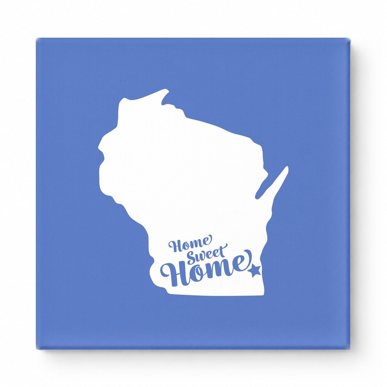 Home Sweet Milwaukee — Wisconsin State Silhouette