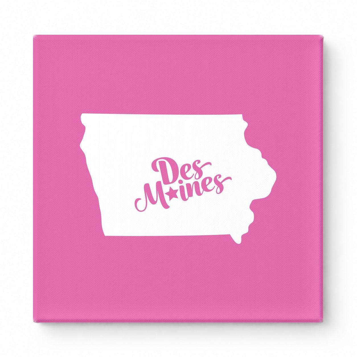 Home Sweet Des Moines — Iowa State Silhouette
