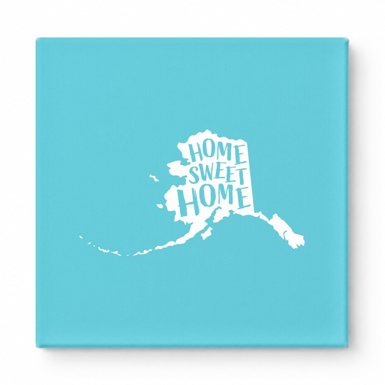 HOME SWEET HOME — Alaska State Silhouette