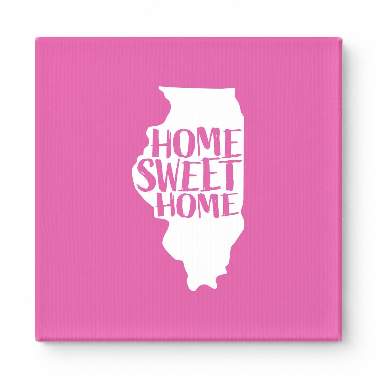 HOME SWEET HOME — Illinois State Silhouette