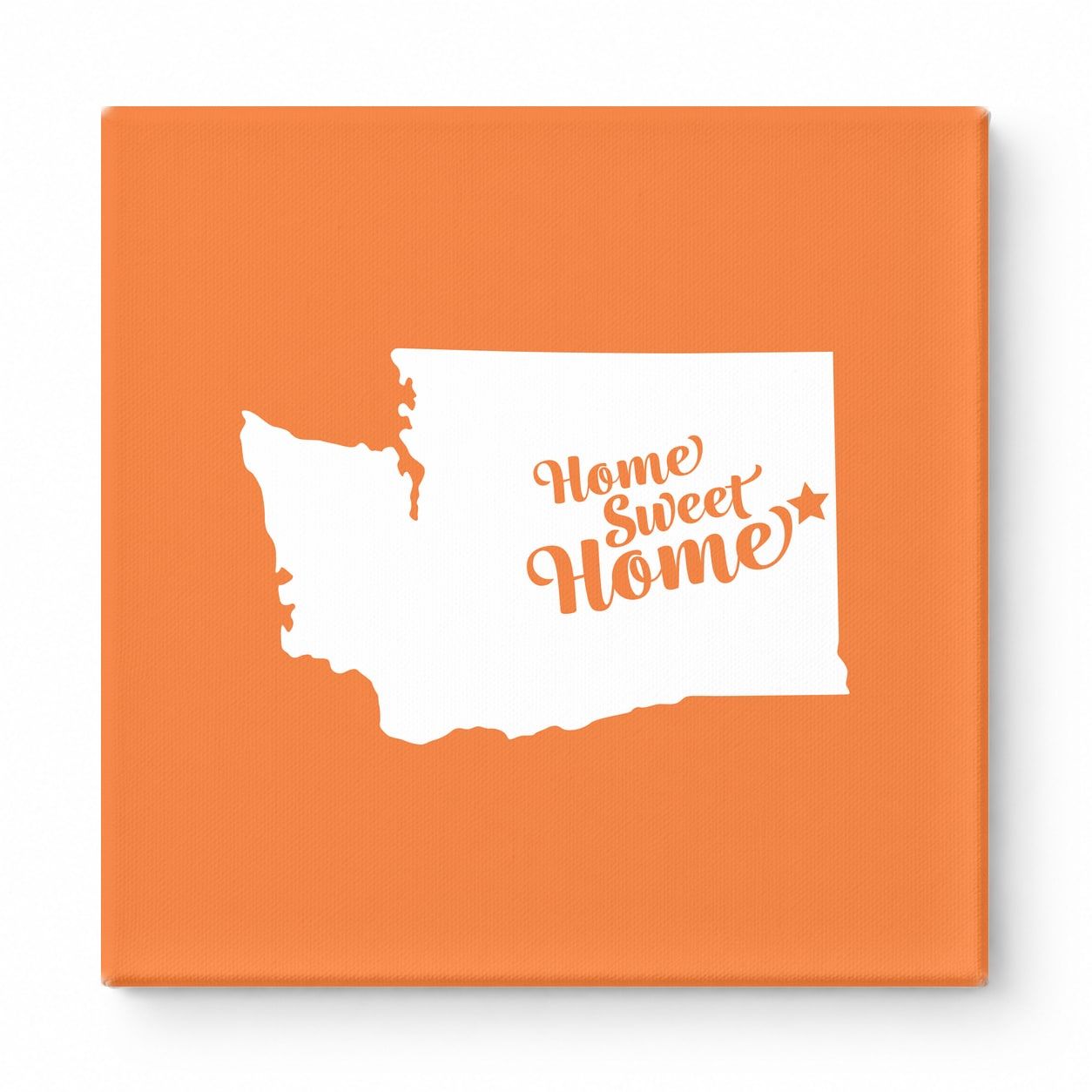 Home Sweet Seattle — Washington State Silhouette