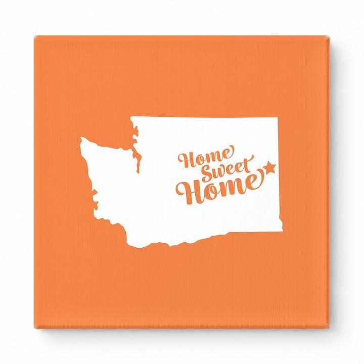 Home Sweet Seattle — Washington State Silhouette