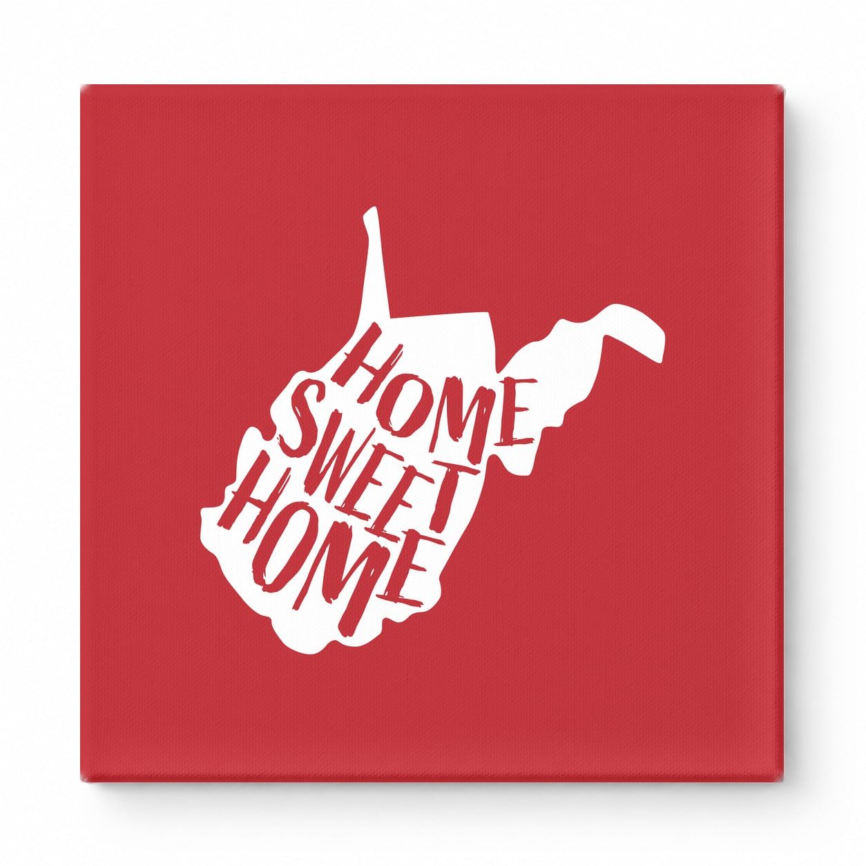 HOME SWEET HOME — West Virginia State Silhouette