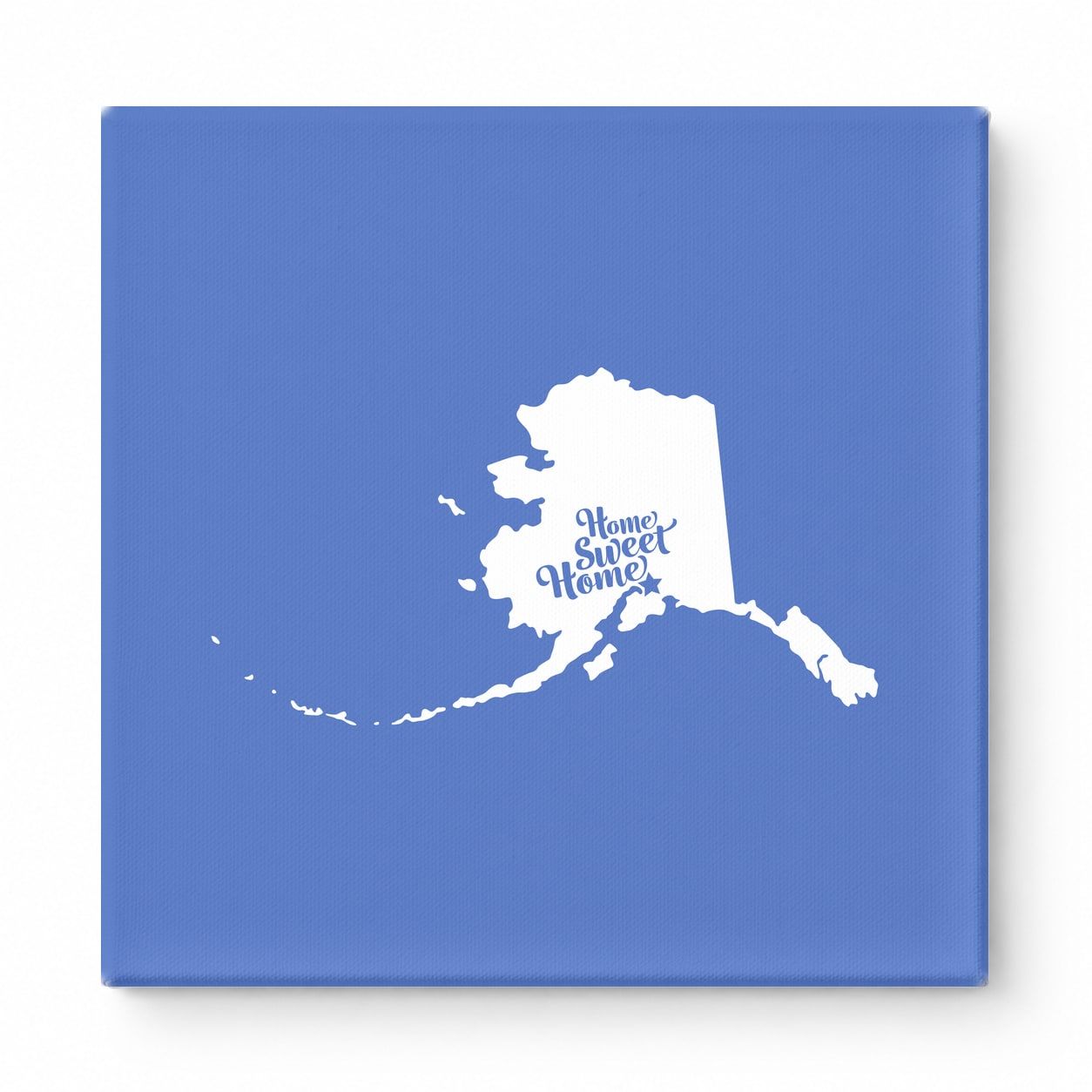 Home Sweet Home — Alaska State Silhouette