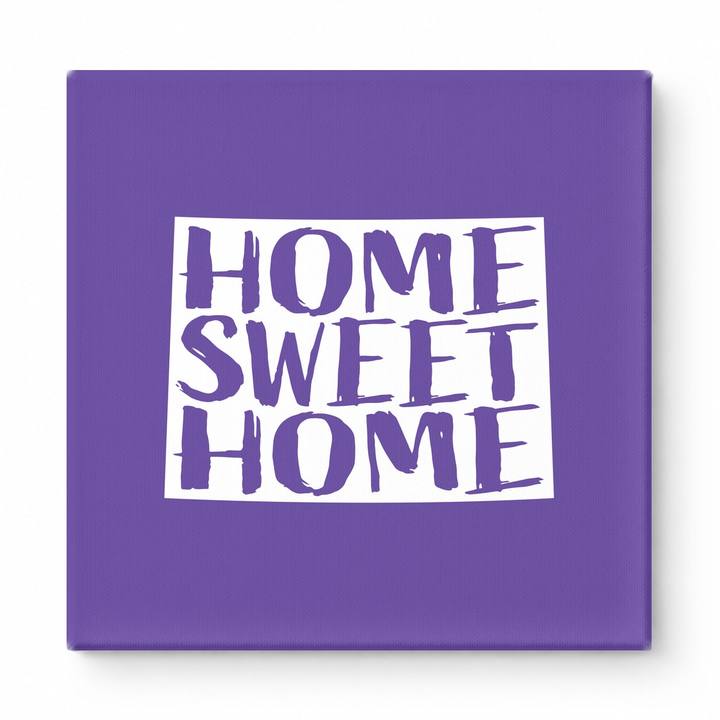 Home Sweet Home Wyoming — Wyoming State Silhouette