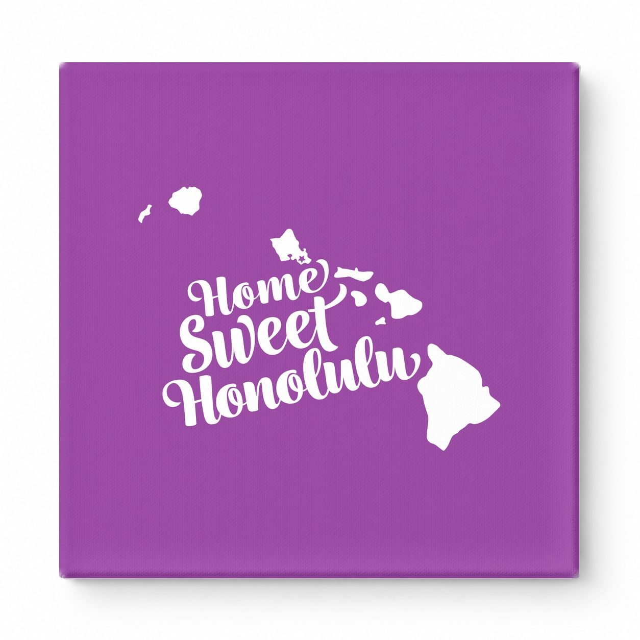 Home Sweet Honolulu — Hawaii State Silhouette