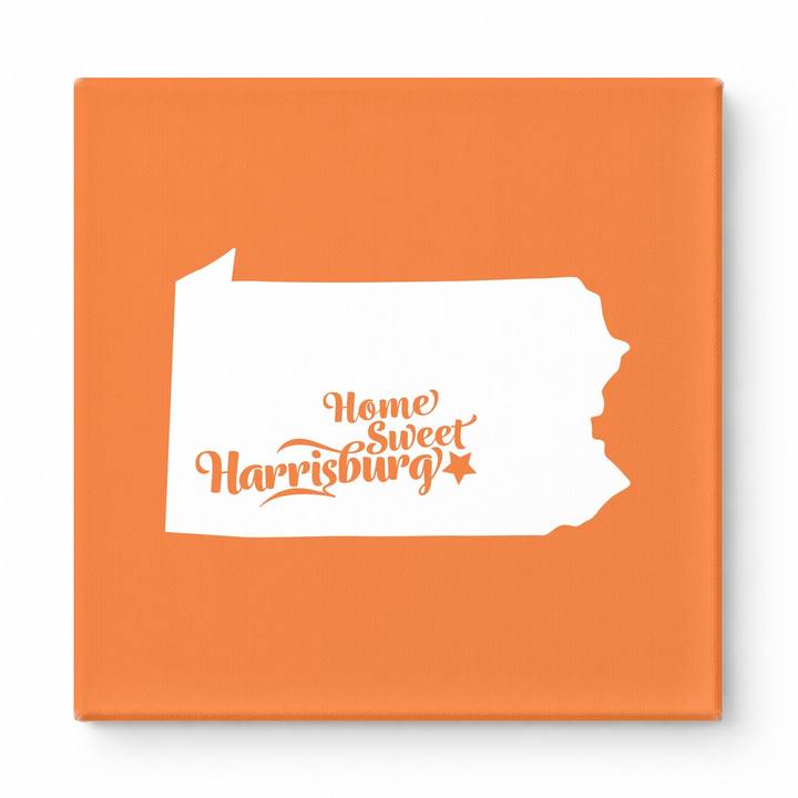 Home Sweet Harrisburg — Pennsylvania State Silhouette