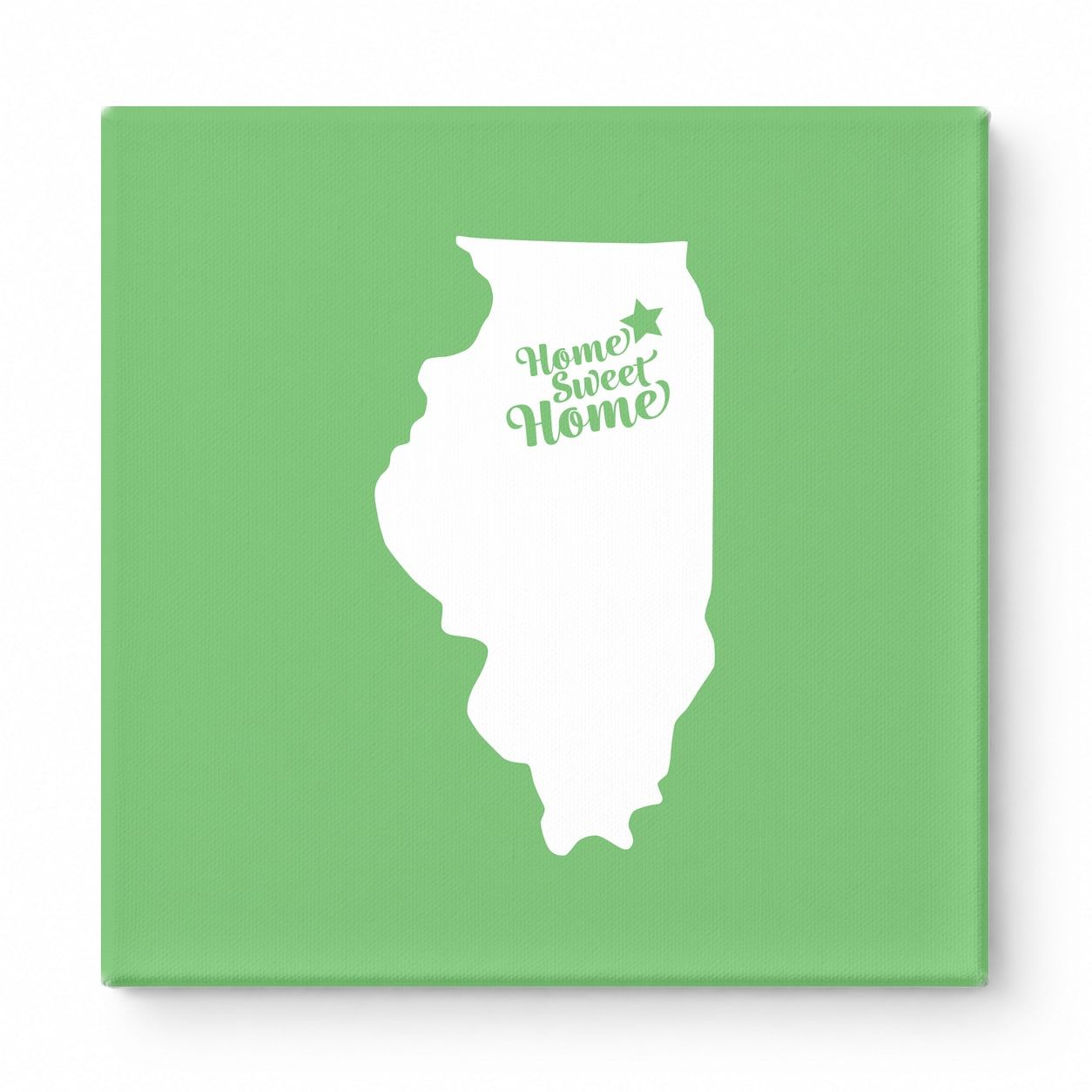 Home Sweet Chicago — Illinois State Silhouette