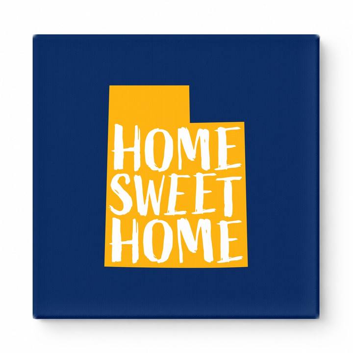 HOME SWEET HOME — Utah State Silhouette