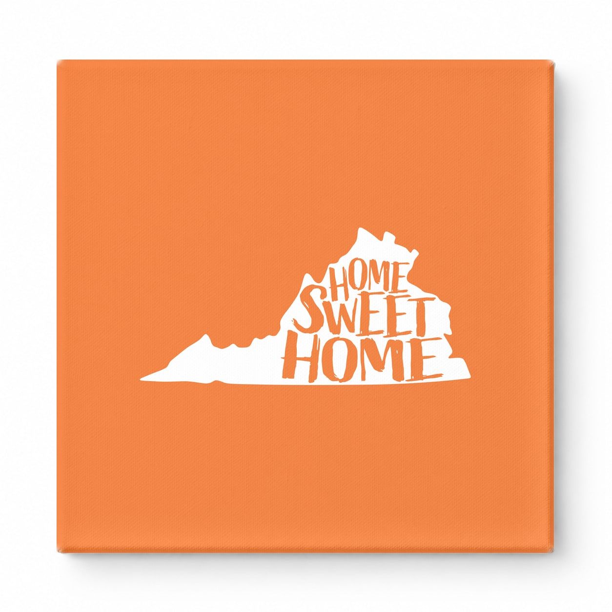Home Sweet Home Virginia — Virginia State Silhouette
