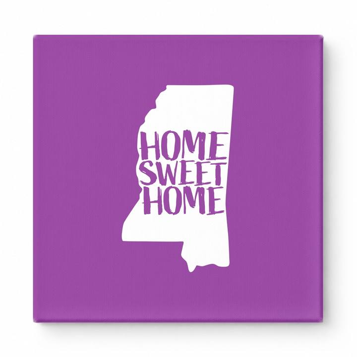 HOME SWEET HOME — Mississippi State Silhouette